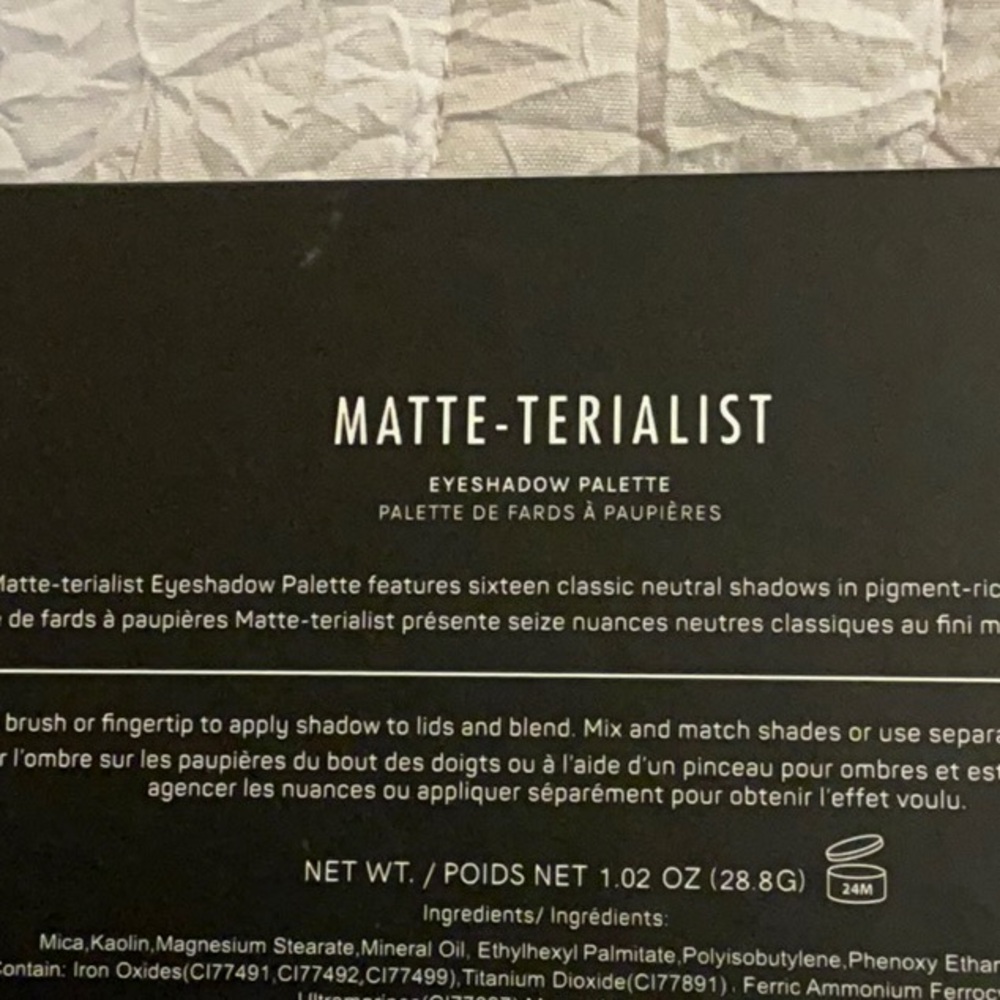 Tahari Beauty Matte - Terialist Eyeshadow Palette - Picture 9 of 10